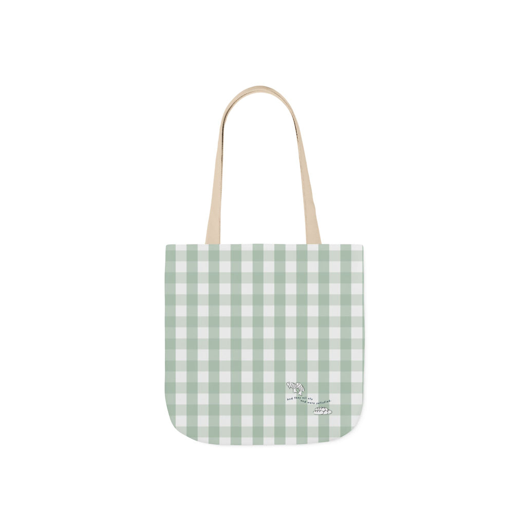 Christian Tote Bag | Fish & Loaves Bible Study Bag | Matthew 14:20 Canvas Tote | Church Bag | Everyday Faith Tote | Christian Gift