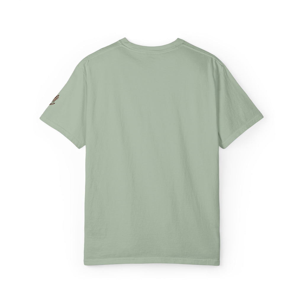 Christian Wheat Embroidered T-Shirt | Fall Comfort Colors Tee | Daily Bread Faith Shirt | Minimal Christian Fall Shirt