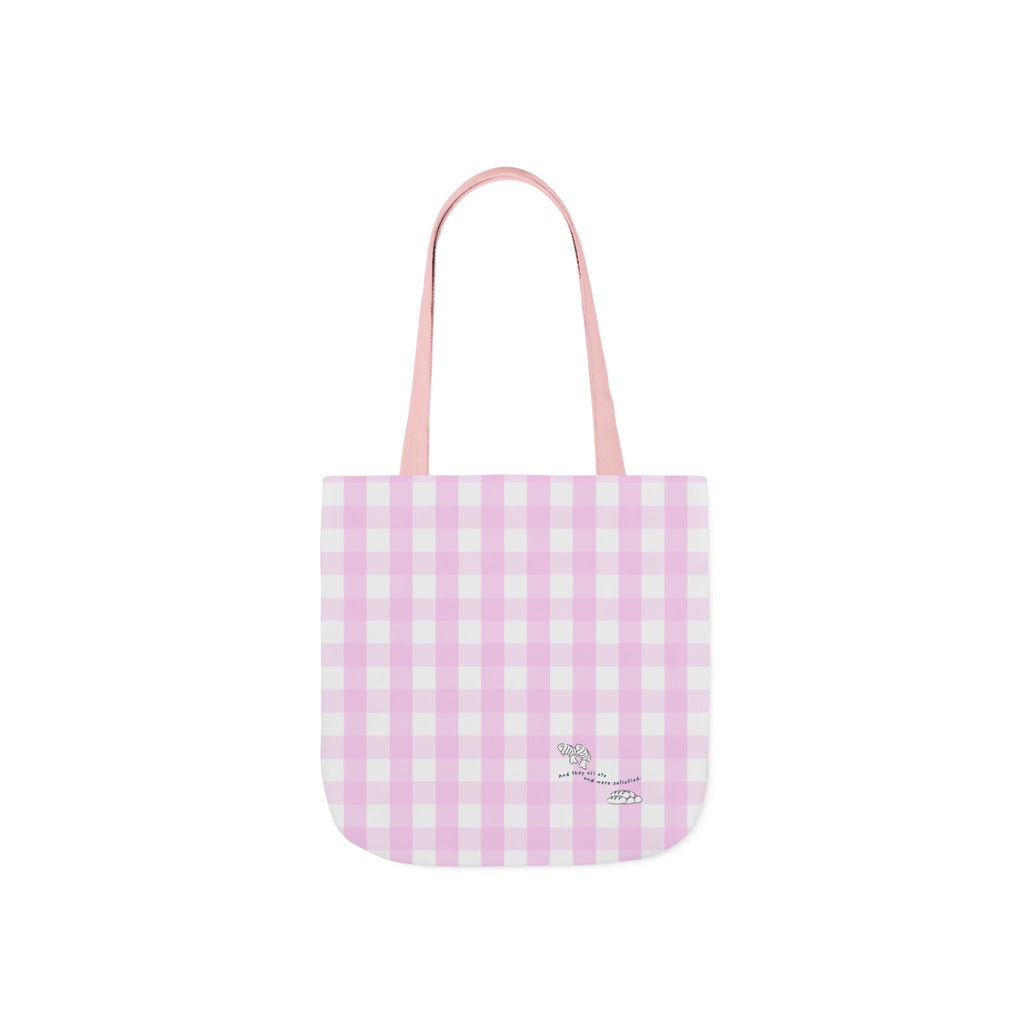 Christian Tote Bag | Fish & Loaves Bible Study Bag | Matthew 14:20 Canvas Tote | Church Bag | Everyday Faith Tote | Christian Gift