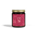 Coconut Apricot Scented Candle — 9oz Amber Jar (Consider the Lilies)