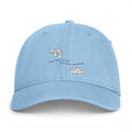 Christian Embroidered Hat | Fish & Loaves Baseball Cap | Matthew 14:20 Faith Hat | Everyday Christian Gift | Butter Yellow Dad Cap