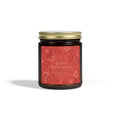 Coconut Apricot Scented Candle — 9oz Amber Jar (Grace Upon Grace)