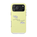 Fish and Loaves iPhone Case, Butter Yellow Coastal Faith Cover