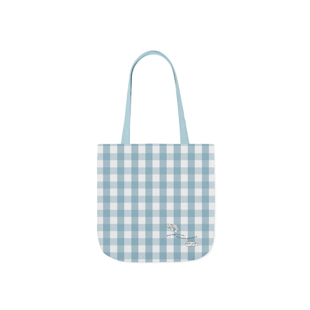 Christian Tote Bag | Fish & Loaves Bible Study Bag | Matthew 14:20 Canvas Tote | Church Bag | Everyday Faith Tote | Christian Gift