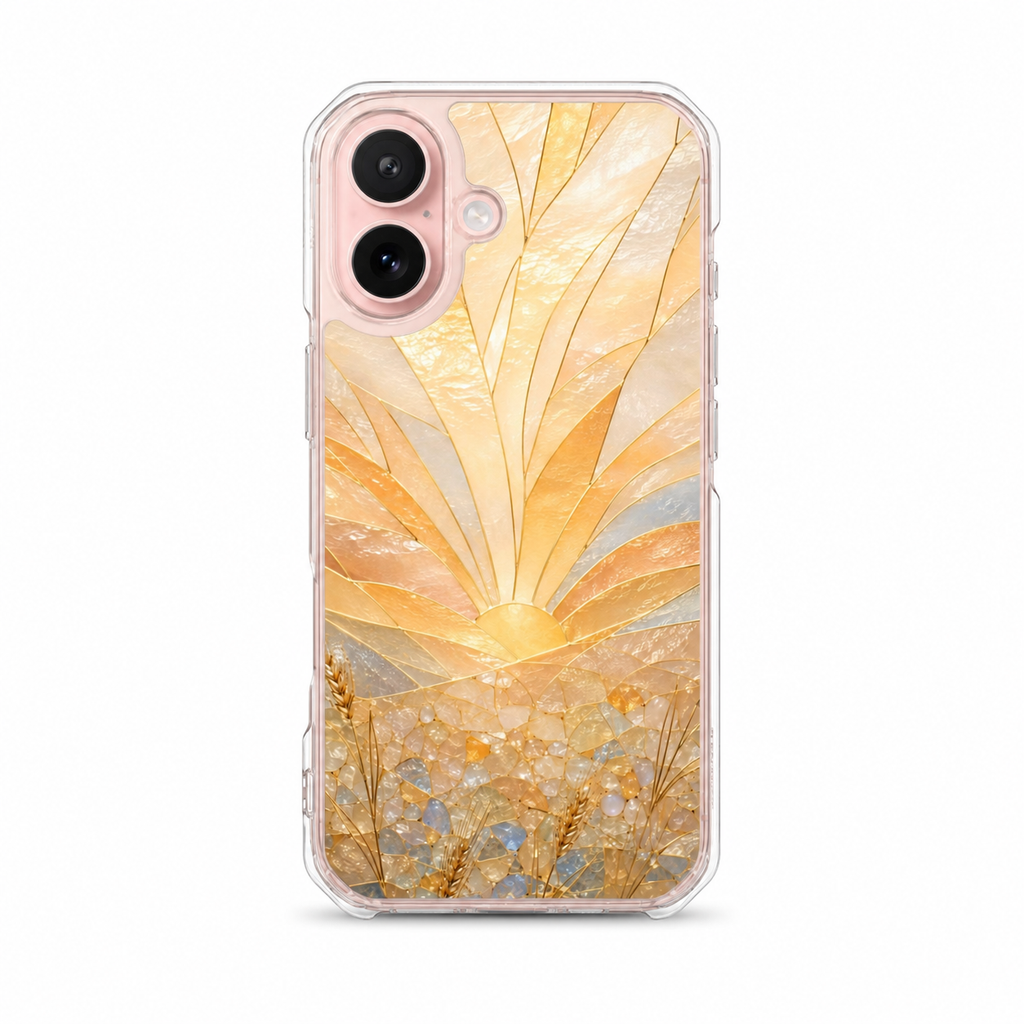 New Mercies Golden Floral Phone Case